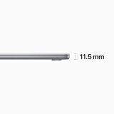 Apple MacBook Air 15インチ 8コアCPU/10コアGPU/8G/M2/512GB/スペースグレイ