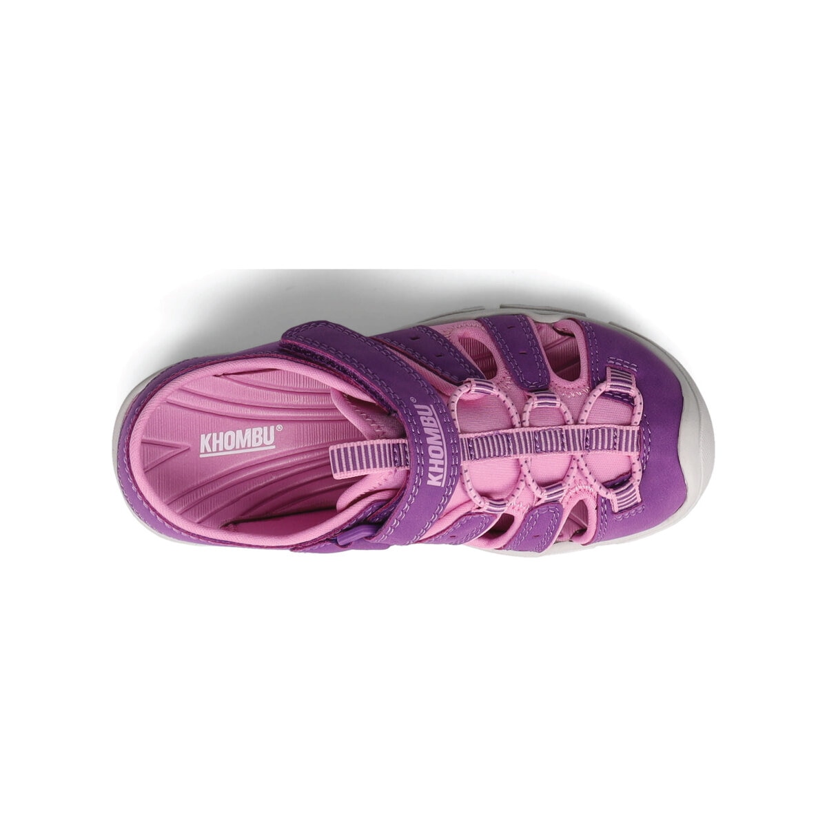 コンブ キッズ サンダル ピンク/パープル 21.5 コンブ キッズ サンダル ピンク/パープル 21.5