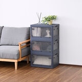 YAMAZEN コンテナフルオープンボックスL 3個組