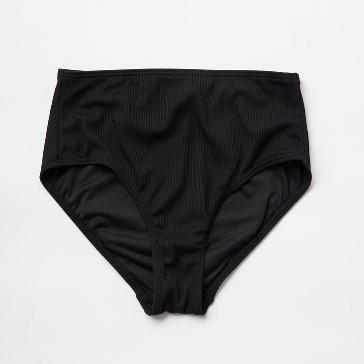 オーシャンパシフィック レディース 水着3点セット ブラック M