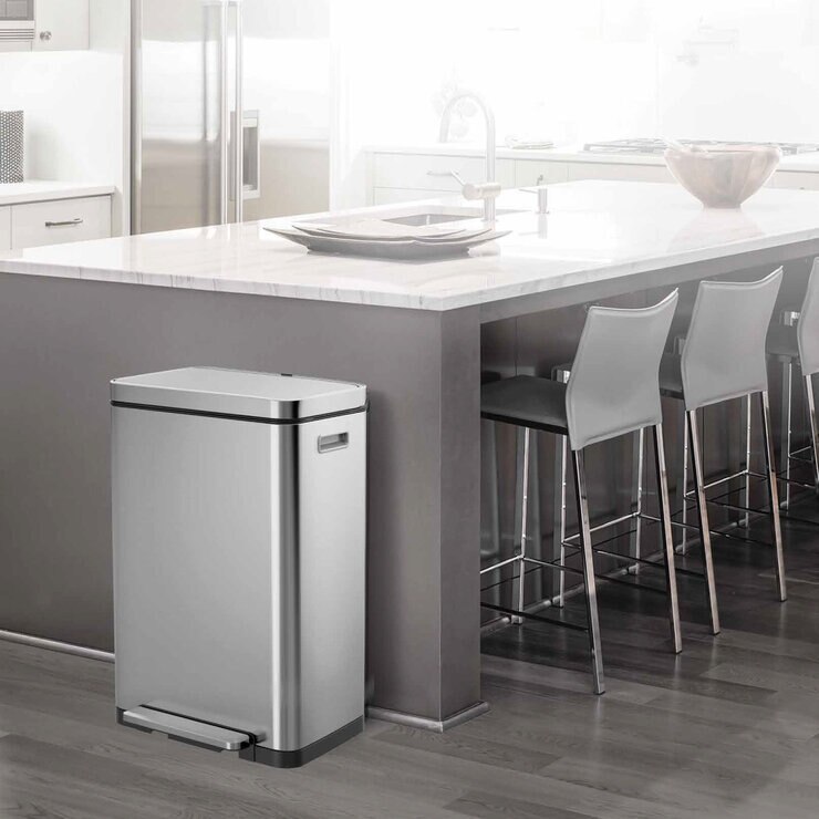 【店頭引き取り限定】EKO ペダル式ゴミ箱 47L　EKO Step bin CW2368MT-47L HANA STEP BIN | EKO JAPAN