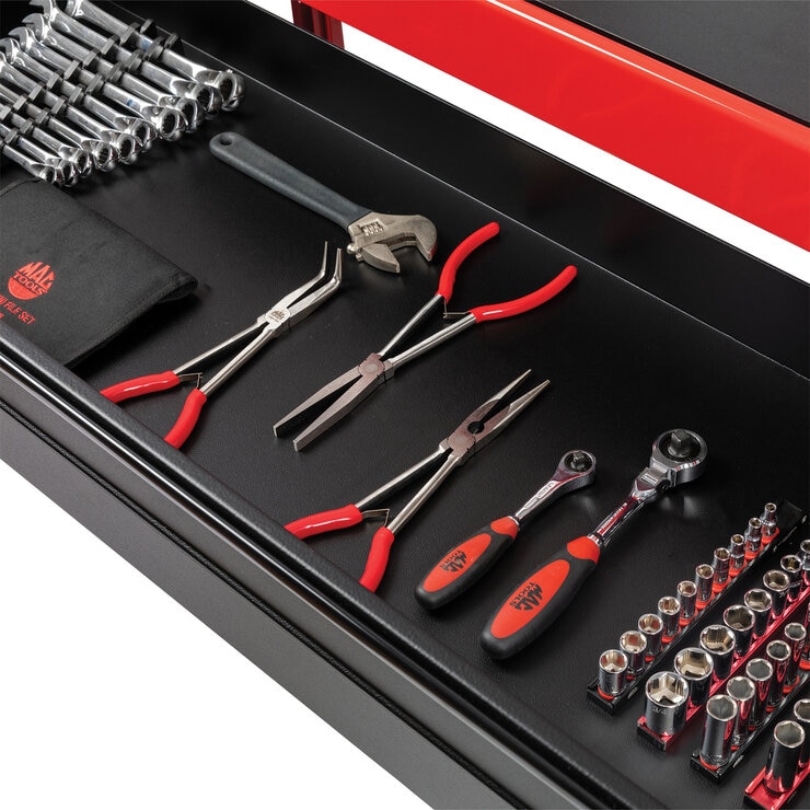 【3/30販売済KH】Mactools 2シェルフワークステーション ワークベンチラック 引き出し付 マックツールズ 北1 3/30販売済KH】Mactools 2シェルフワークステーション ワークベンチ