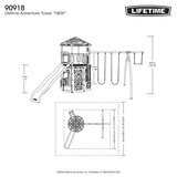 LIFETIME アドベンチャータワープレイセット