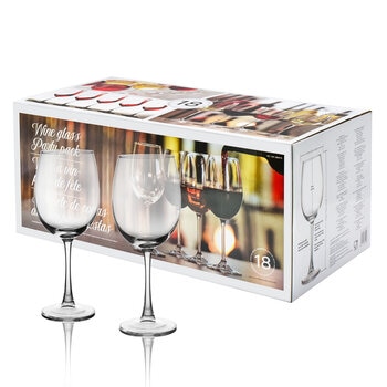 Shandong Excel Light ワイングラス 約470ml 18脚