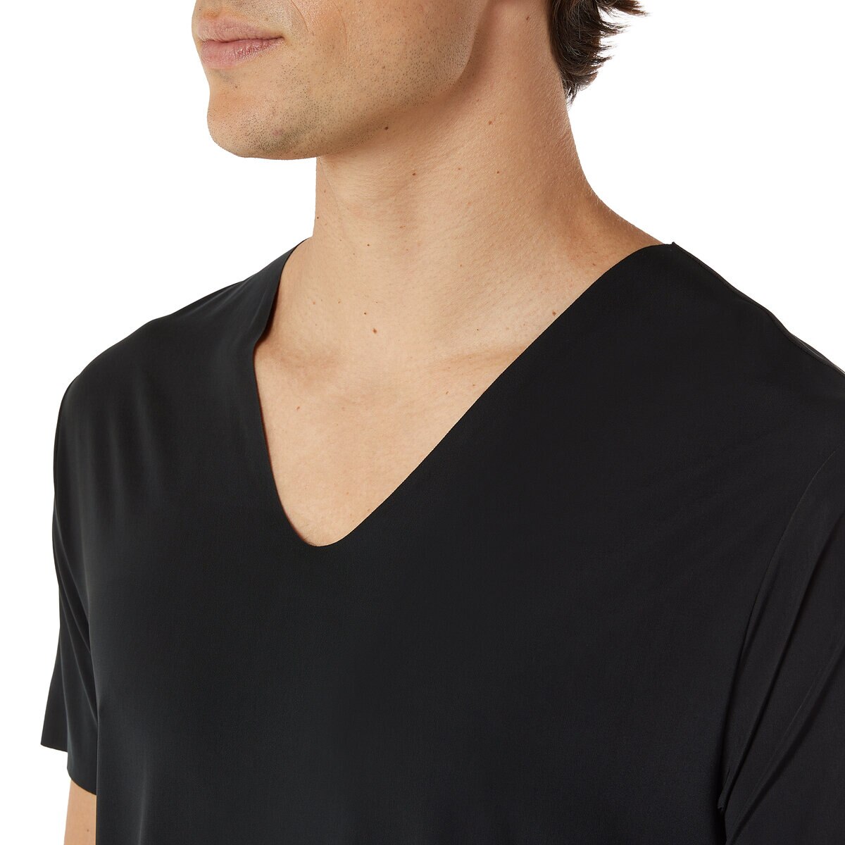 LAYER ZERO メンズ VネックTシャツ 3枚組 ブラック XL