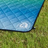 Sierra Designs アウトドアトートブランケット 182 x 182cm レインボー/ネイビー ブレザー