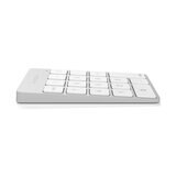 Satechi アルミニウム スリム充電式Bluetoothキーパッド シルバー