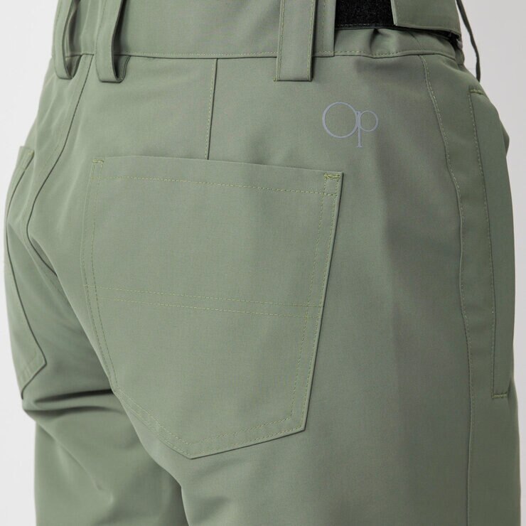 オーシャンパシフィック レディース スノー パンツ カーキ L