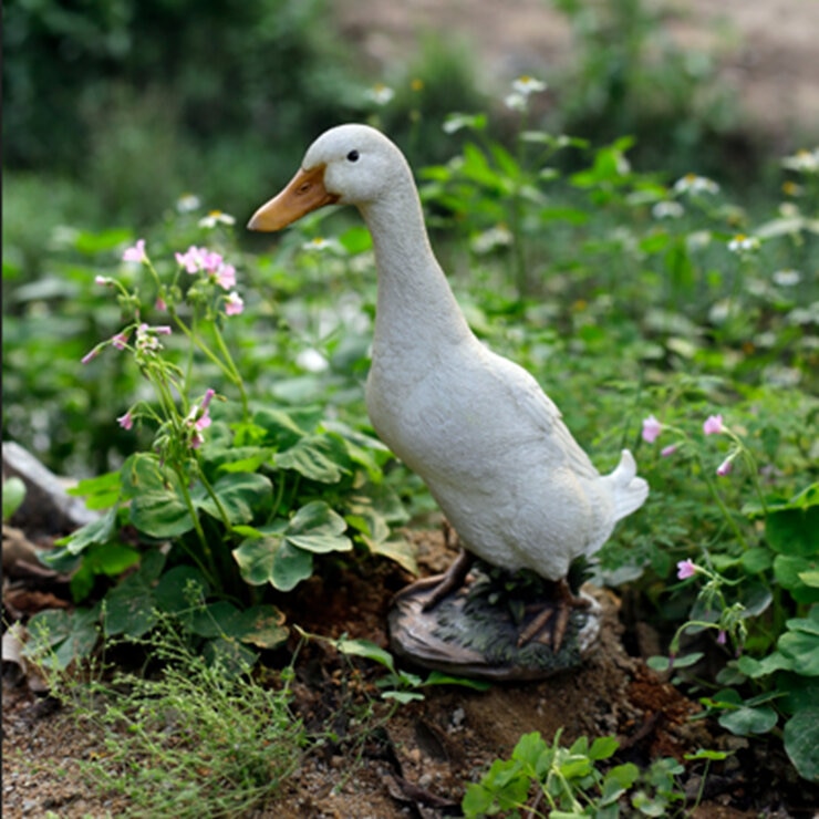 ウービア アヒルの置物H12342