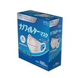 ナノフィルターマスク ふつうサイズ 100枚入