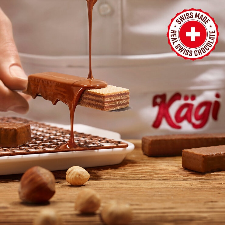 カーギ スイスチョコレートウエハース 500g カーギ スイスチョコレートウエハース 500g