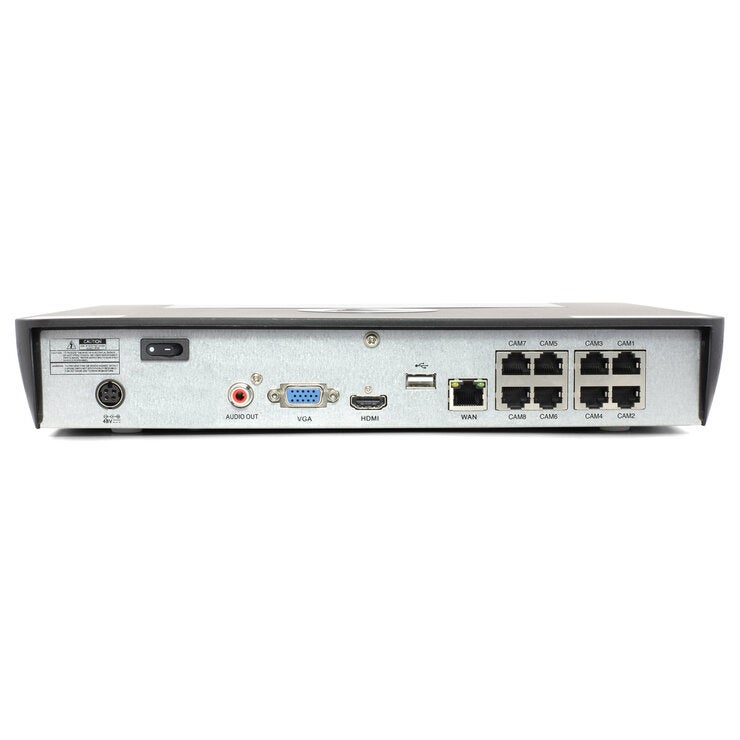 Swann(スワン)8CH 4K NVRシステム 2TB 4K 顔認識 バレット カメラ 8台セット Swann(スワン)8CH 4K NVRシステム 2TB 4K 顔認識 バレット カメラ 8台セット
