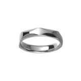 プラチナ 950 マリッジリング エスポワール 3.5mm 幅 日本サイズ:12号 刻印あり