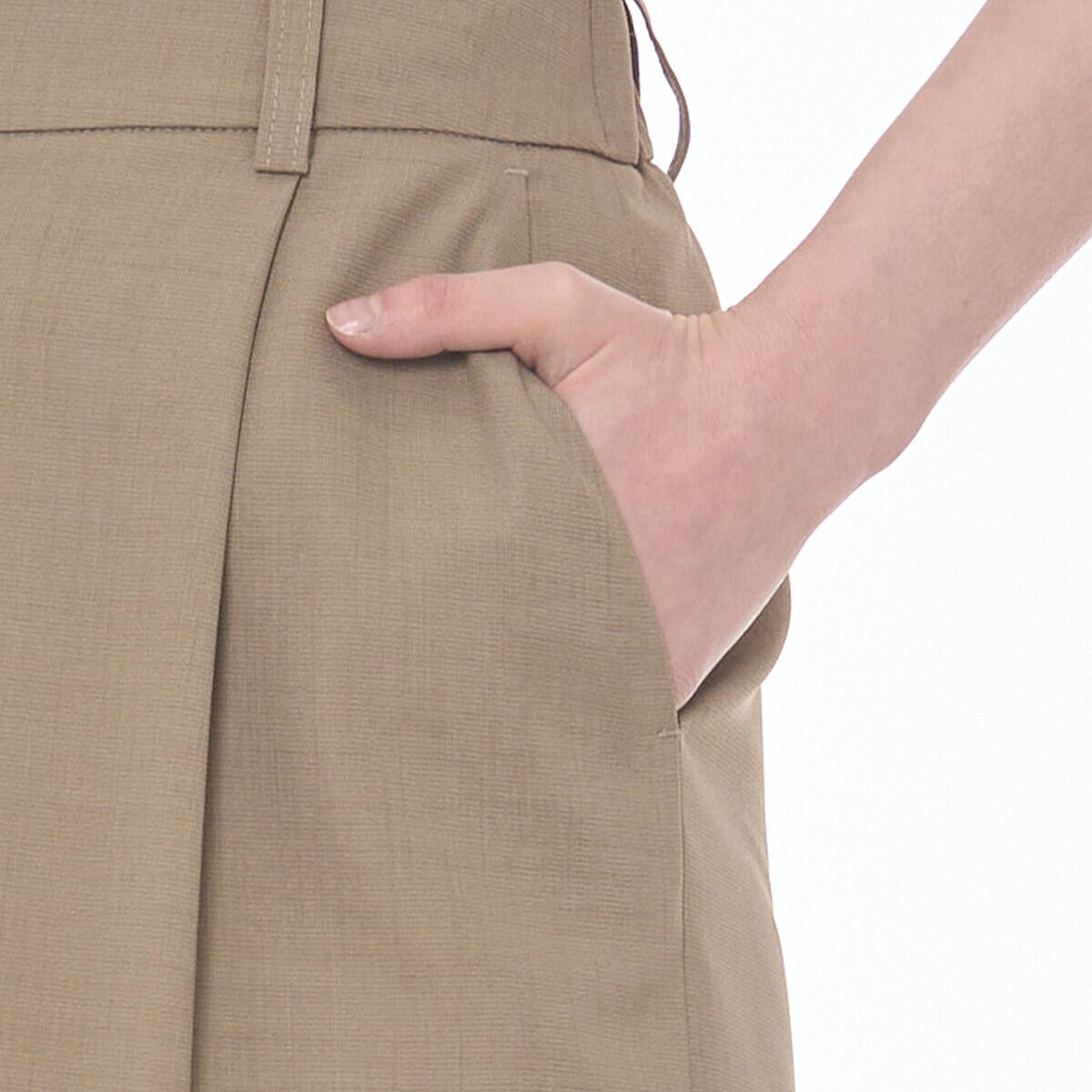 スウィート スープ レディース パンツ ライトブラウン L