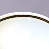 波佐見焼 お茶碗 廻り花 小 2個セット チョコレートブラウン
