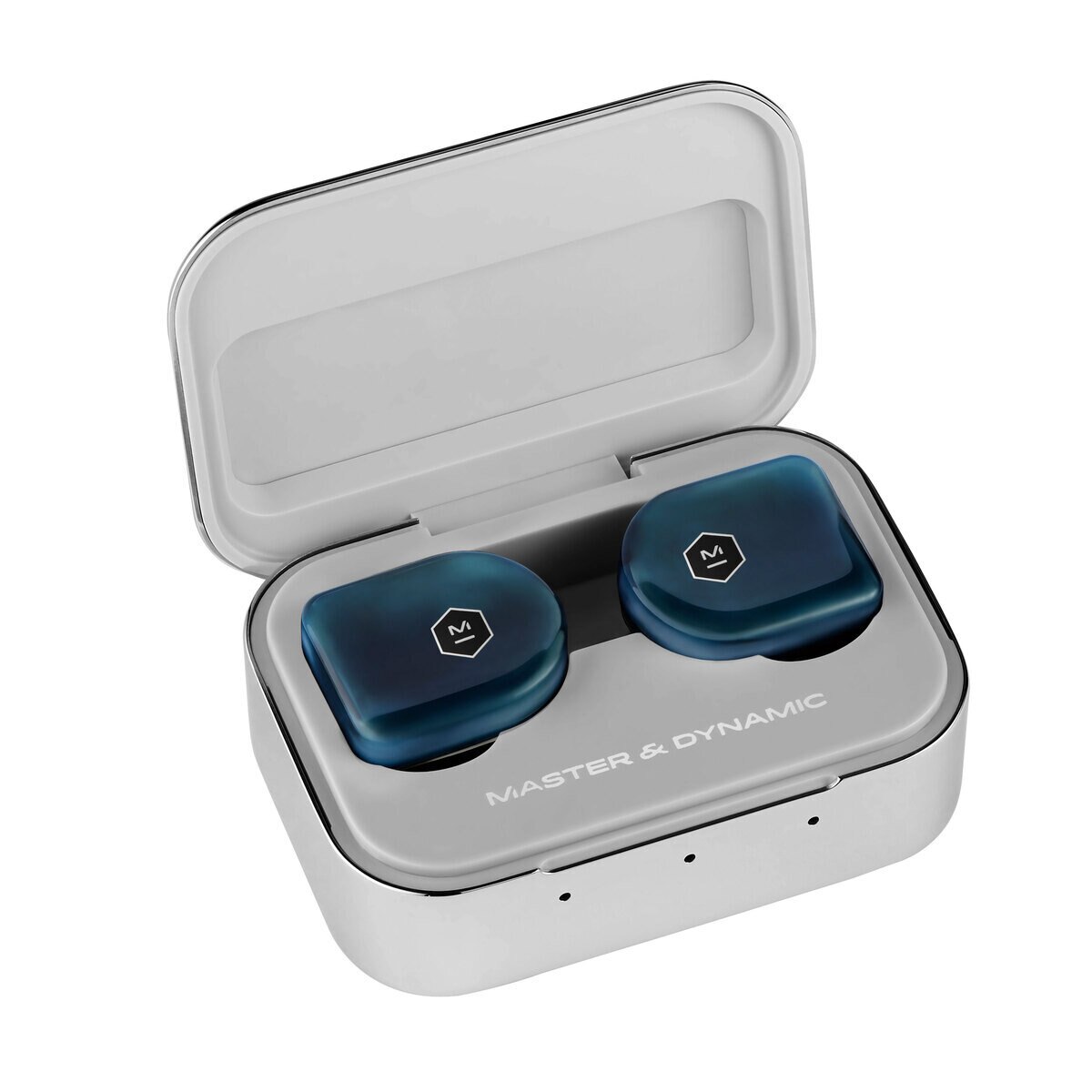 【動作確認済】【付属品完備】MASTER&DYNAMIC MW07 PLUS MASTER & DYNAMIC 完全ワイヤレスイヤホン MW07 PLUS スチール