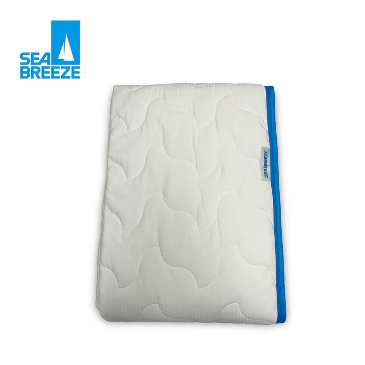 シーブリーズ 冷感敷きパッドシーツ ダブル ホワイト