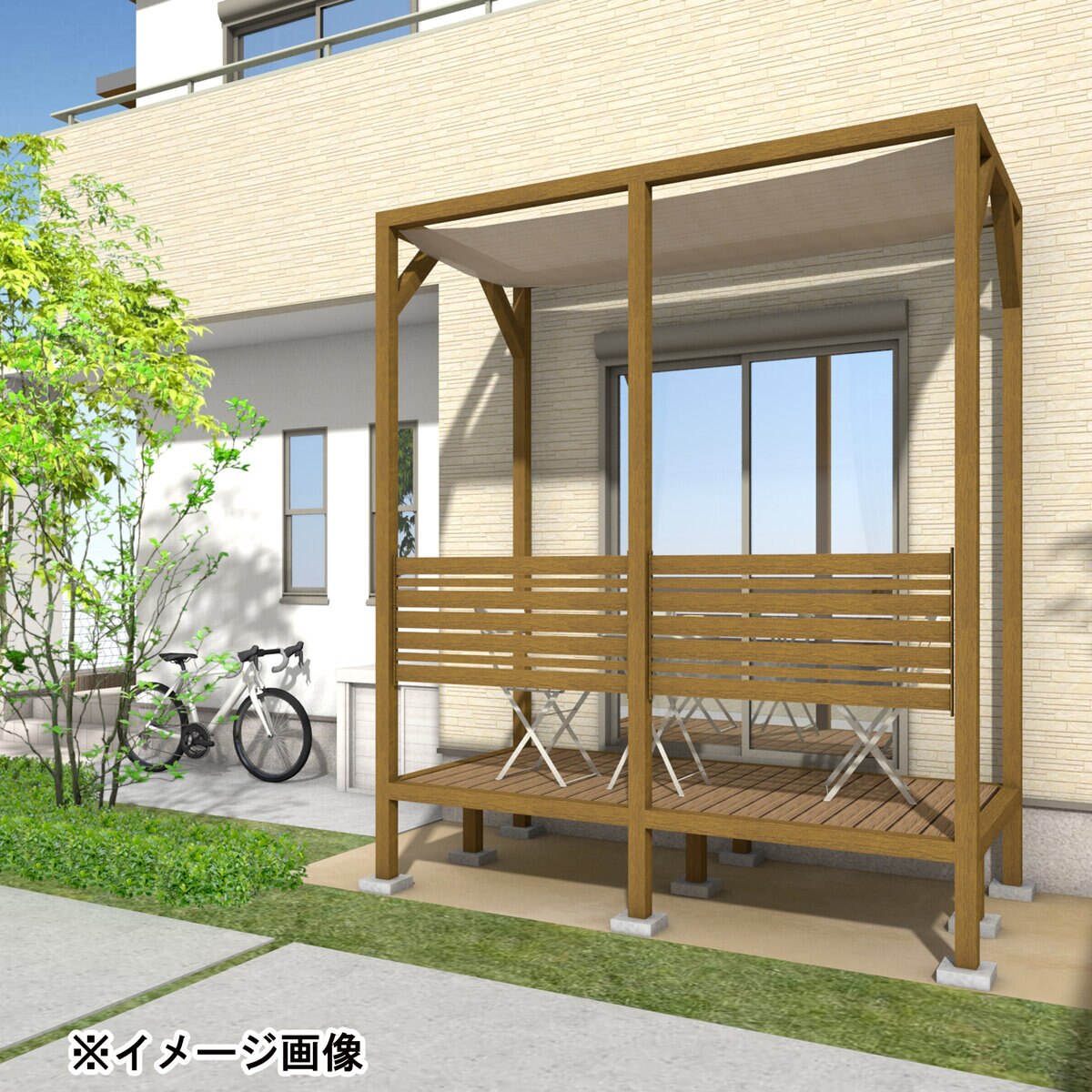 タカショー ガーデンテラスセット 2600