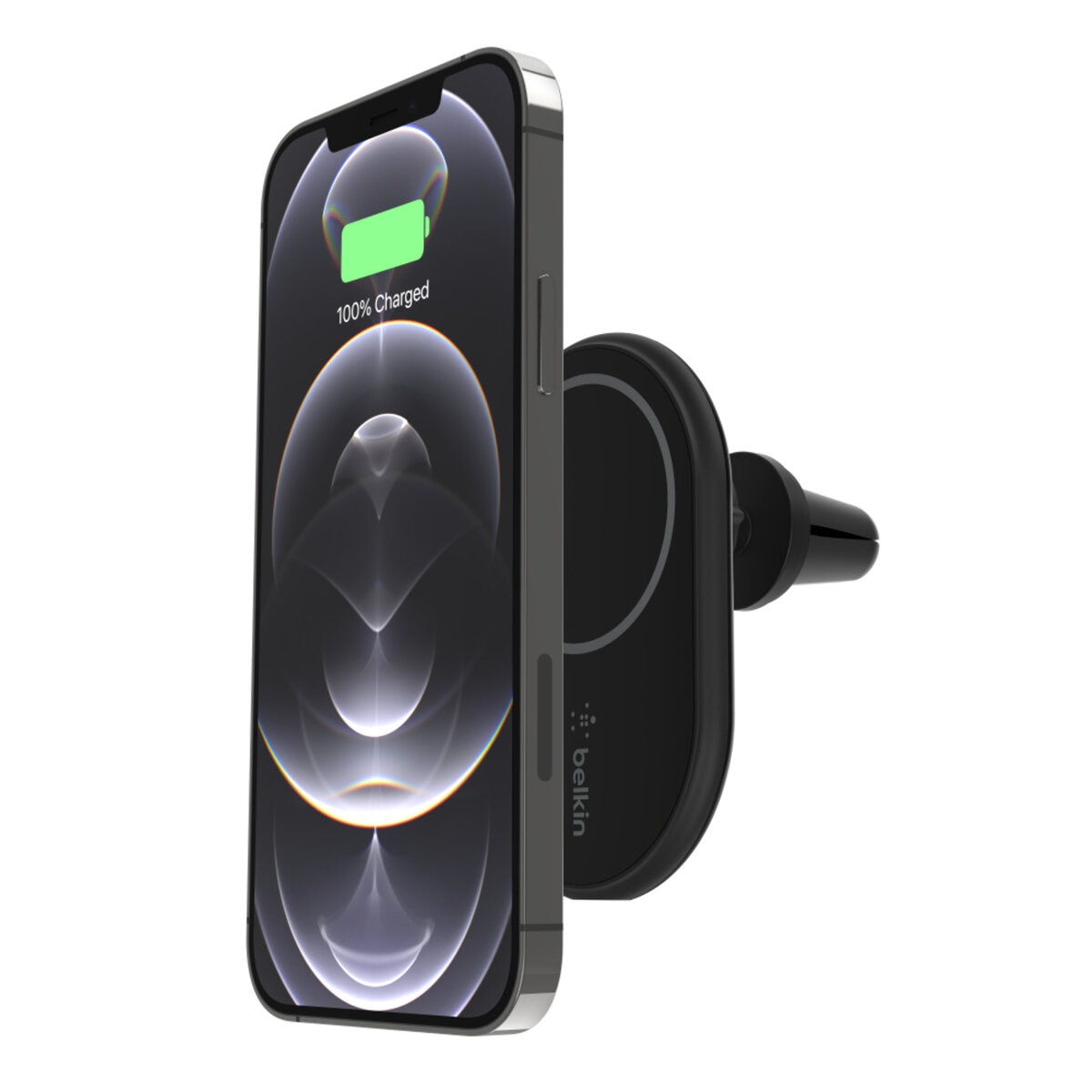 BELKIN MagSafe対応ワイヤレス車載充電器 USBカーチャージャーセット