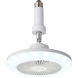 ドウシシャ ルミナス LED ファン付き照明 昼白色 E26ソケットタイプ