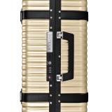ランツォ スーツケース バイキング 24インチ 47L ゴールド X ブラック