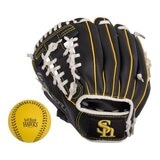 野球グローブ 小学校低学年用 9インチ 左投げ 柔らかいボール付 福岡ソフトバンクホークス