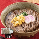 築地ばんや 生そば 6食 (ダシ付き) 築地ばんや 生そば 6食 (ダシ付き)