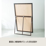 永井興産 ワイドスタンドミラー ブラウン色 幅90cm NK-9000
