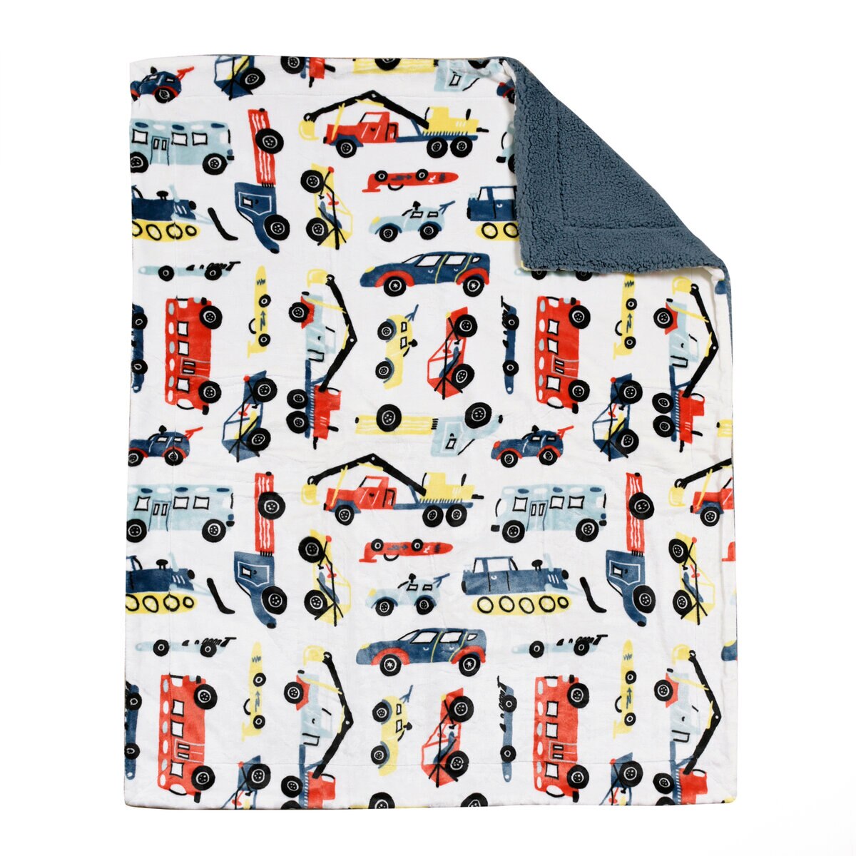 キッズ シェルパ ブランケット クルマ 101cm x 127cm Costco Japan