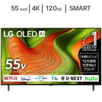 LG 55インチ 4K有機ELテレビ OLED55B5PJA