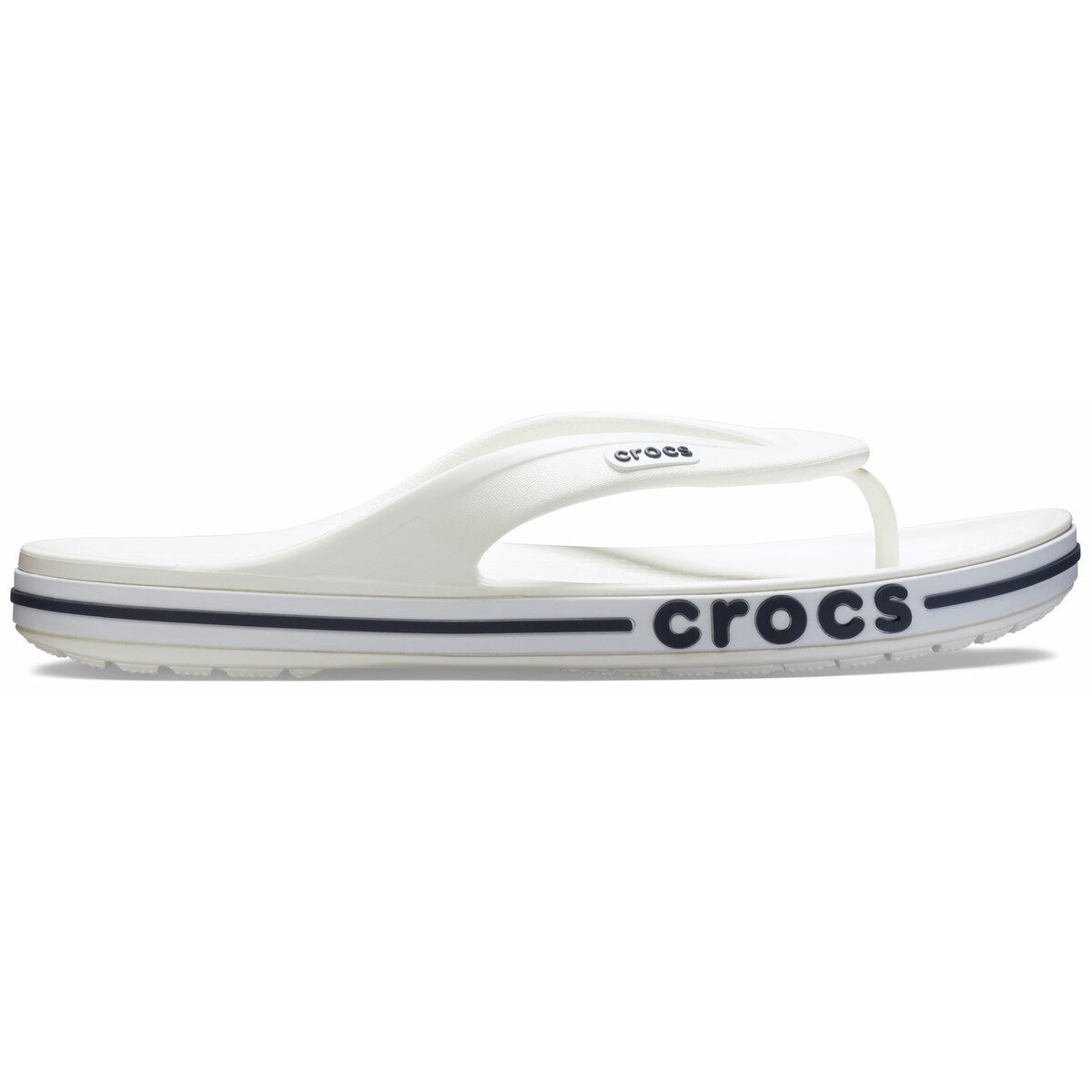クロックス ユニセックス バヤバンド フリップ ホワイト/ネイビー M7W9/25cm