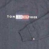 トミーヒルフィガー メンズ スウェットシャツ ネイビー XL