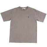 ユーエスポロアッスン メンズティー グレー XL