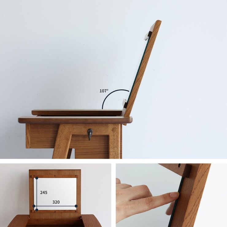 ドレッサー&スツールセット