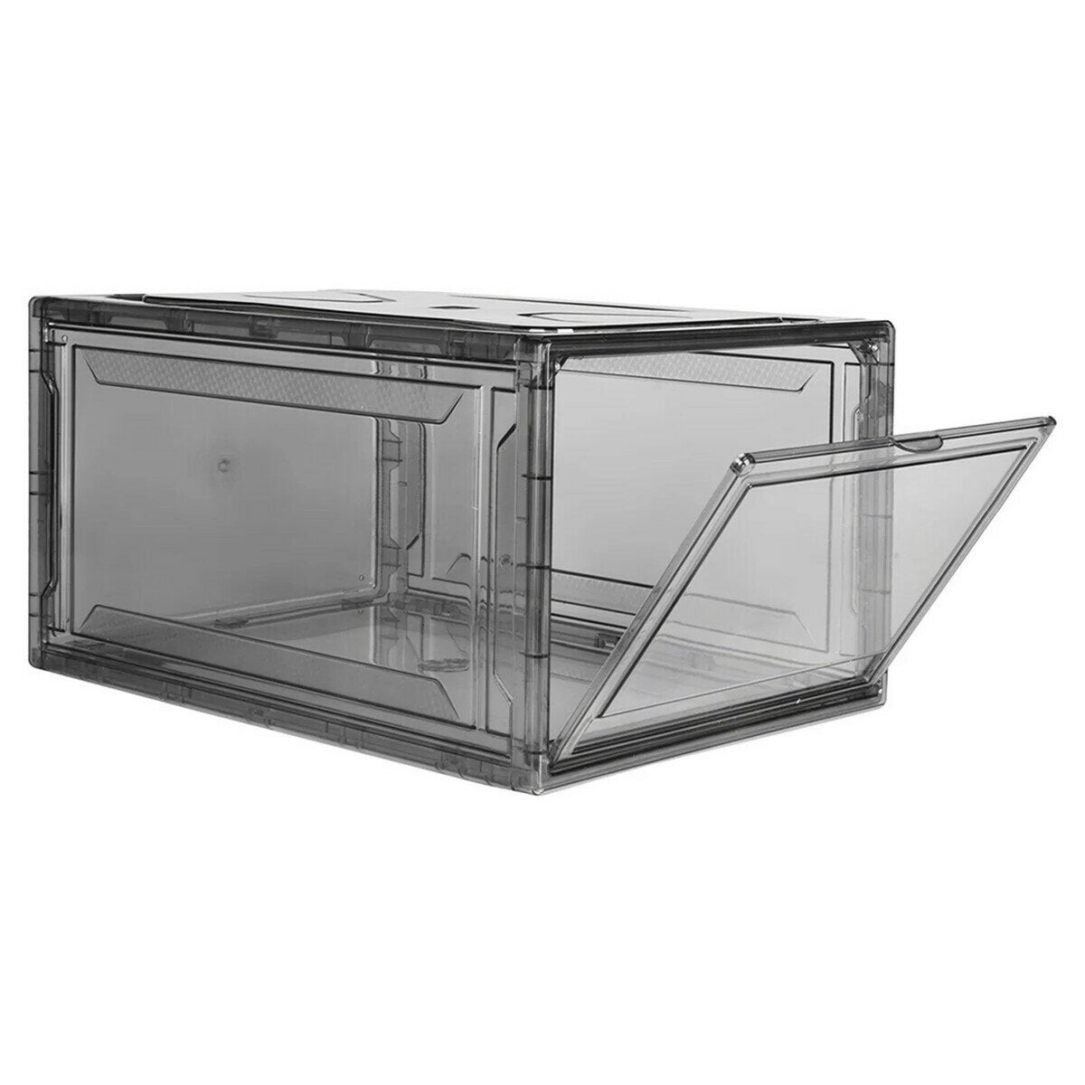 AG BOX プレミアム クリアシューボックス 4個セット スモーク | Costco