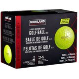 カークランドシグネチャー 3ピースゴルフボール バージョン3.0 イエロー 24個入り