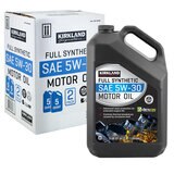 カークランドシグネチャー エンジンオイル 5W30 4730 ml x 2本
