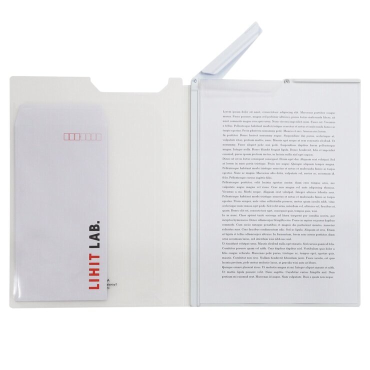 A4 クリップファイル 10冊組 ホワイト