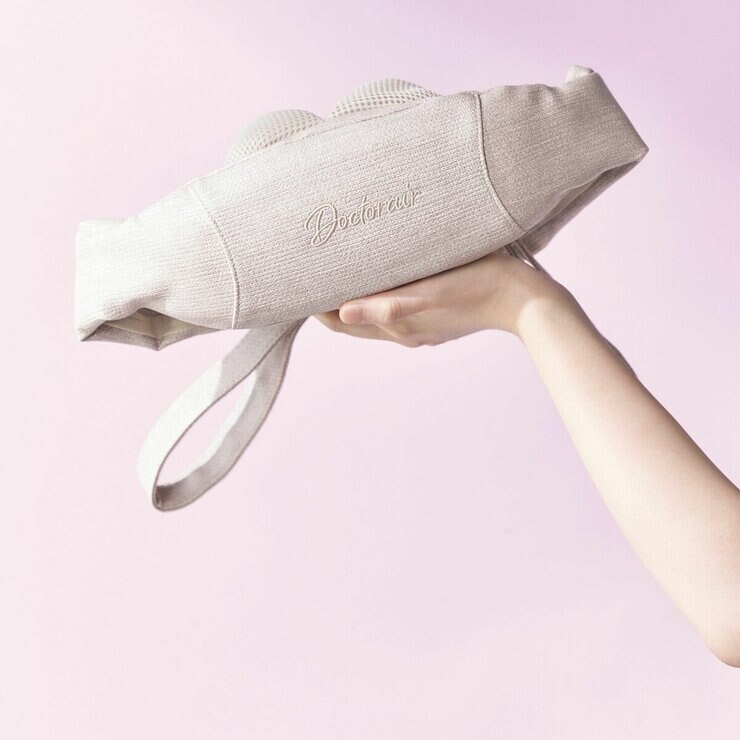 ドクターエア 3Dネックマッサージャーmini MN-07ME ピンク