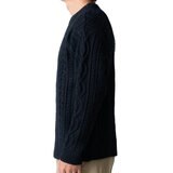 エディー・バウアー メンズ セーター ネイビー L