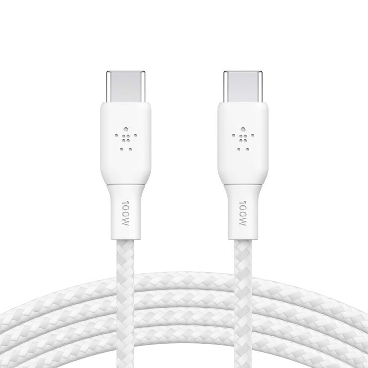 Belkin BoostCharge USB-C to USB-Cケーブル 100W 2m Belkin BoostCharge USB-C to USB-Cケーブル 100W 2m