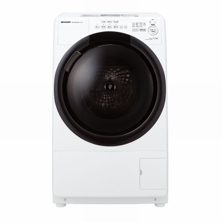 ★ジモティ割あり★ SHARP ドラム式洗濯機 ES-S7G-NL 7kg/3.5ｋｇ 22年製 動作確認／クリーニング済み TK6859【リユースのサカイつくば店】 ドラム式洗濯乾燥機 ピンクゴールド系 ES-S7G-NL [洗濯7.0kg /乾燥3.5