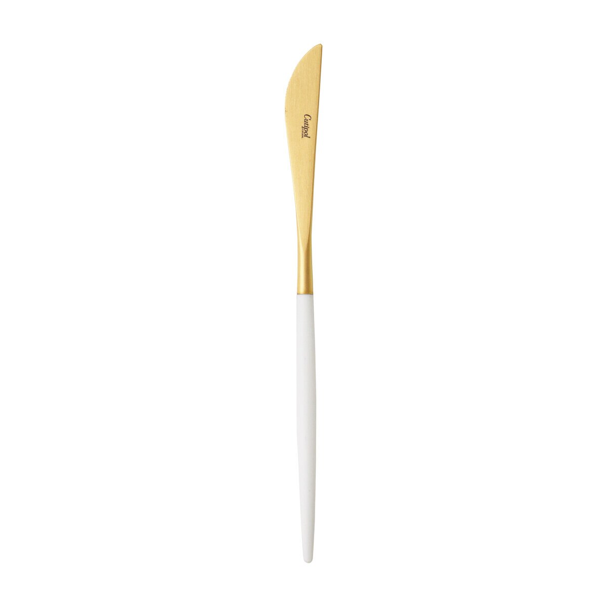 クチポール ゴア デザートナイフ 12本セット ゴールド x ホワイト