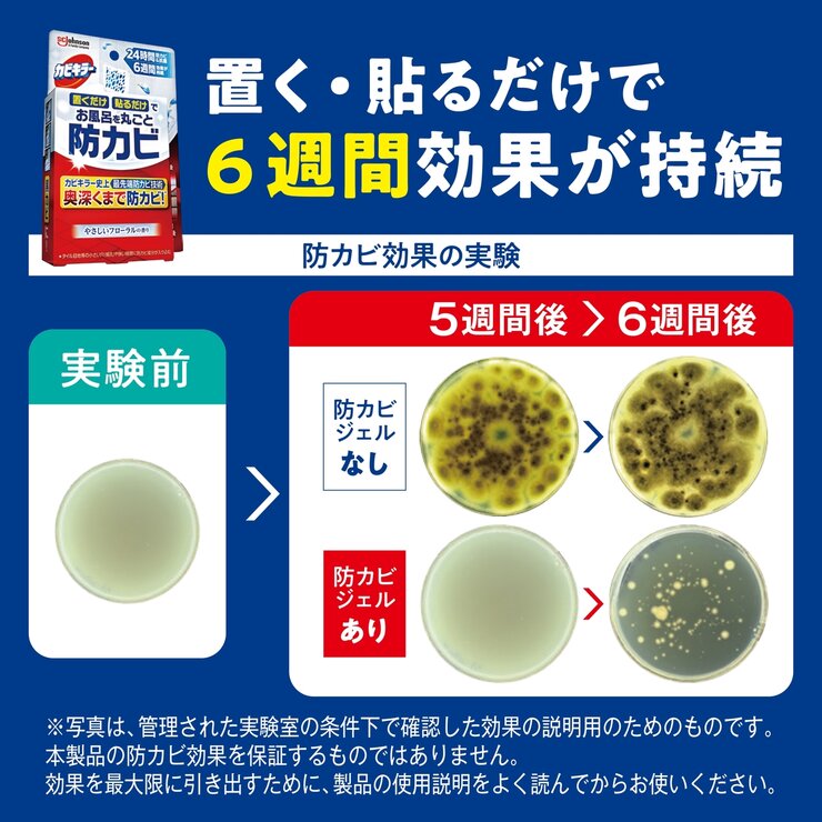 カビキラー お風呂を丸ごと防カビ 本体容器1個 + カートリッジ5個