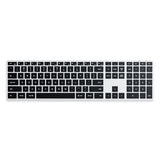 Satechi キーボード (iPadOS/iOS/Mac向け) 英語配列 テンキー有り シルバー
