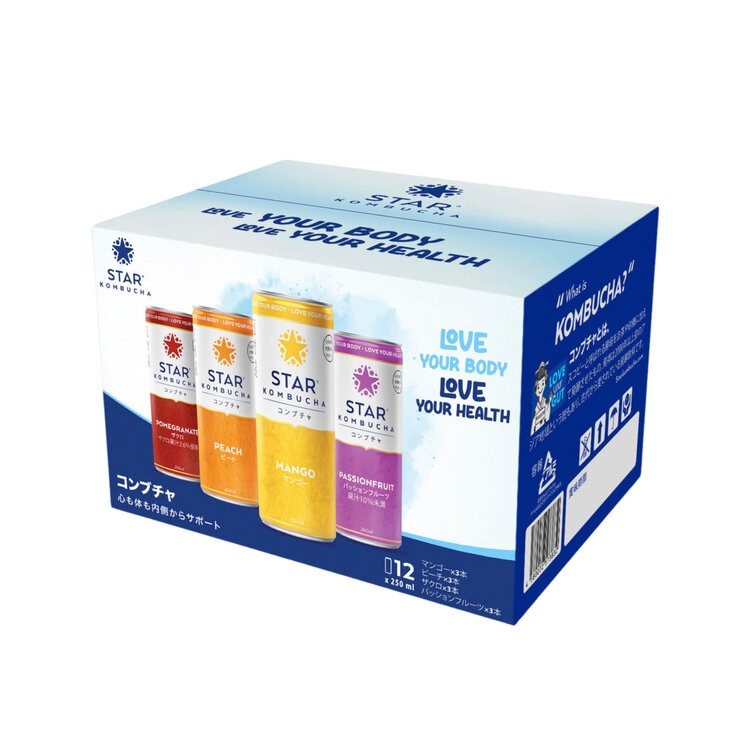 Starコンブチャ 250 ml x 12本 Starコンブチャ 250 ml x 12本