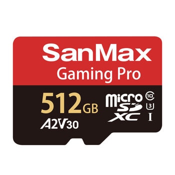 サンマックス MicroSDカード 512GB Gaming Pro