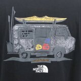 ザ ノースフェイス メンズ エボリューション バン ライフ 半袖 Tシャツ ブラック L