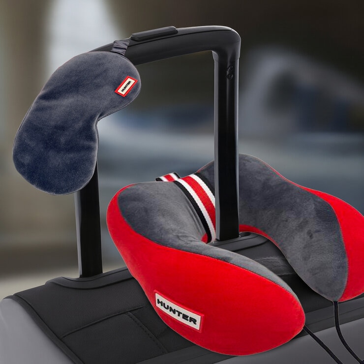 ハンター トラベルピロー / アイマスク 収納袋付き