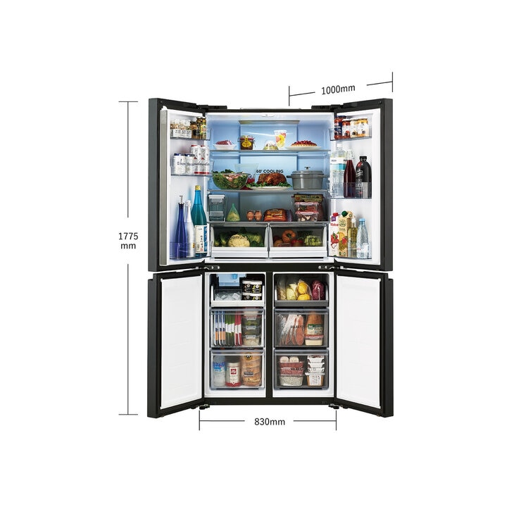 2017年製　Haier 冷凍冷蔵庫★270L JR-GX47B 470L 冷凍冷蔵庫 Haier(ハイアール) ファン式 ブルーイッシュ